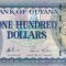 GUYANA █ bancnota █ 100 Dollars █ 2006 █ P36a █ semnatura 13 █ UNC █ necirculata