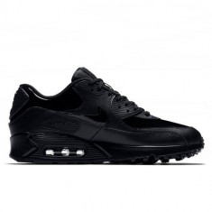 Pantofi Femei Nike Wmns Air Max 90 Leather Triple Black 921304002 foto