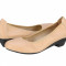 Pantofi piele casual dama Eldemas Donna apricot 2062APRICOT