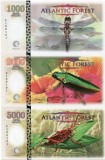 RARR : ATLANTIC FOREST - LOT 1000 + 2000 + 5000 AVES 2016 - UNC / INSECTE