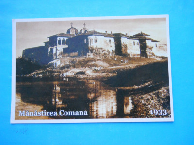 HOPCT 37814 MANASTIREA COMANA 1933/CTITORIE VOIEVODALA-JUD GIURGIU-NECIRCULATA foto