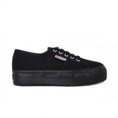 Tenisi Femei Superga Cotu Full Black UP And Down 2790ACOTW991 foto