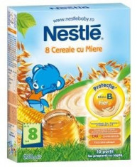 Cereale Nestle 8 Cereale cu Miere 250g foto