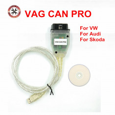 Tester diagnoza auto VAG CAN PRO USB BUS+UDS+K-line S.W v. 5.5.1 VCP Audi Skoda foto