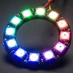 Inel cu 12 LED-uri RGB WS2812 (w.271)