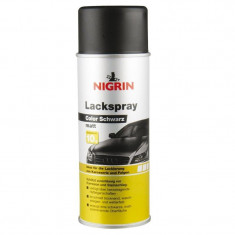 Nigrin Spray Vopsea Negru Mat 400ML foto