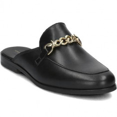 Slapi Femei Tommy Hilfiger Feminine Loafer Chain FW0FW02194990 foto