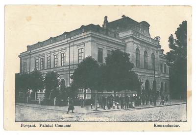 891 - FOCSANI, Vrancea, Romania - old postcard, CENSOR - used - 1917 foto