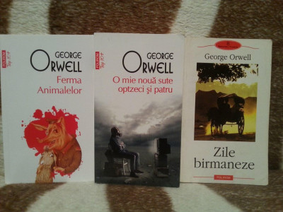 GEORGE ORWELL CARTI (3 VOL) foto