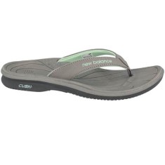 Slapi Femei New Balance Womens Cush Thong W6091GR foto