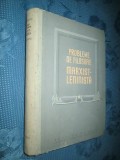 3790-Academia de Stiinte URSS-Probleme de filozofie marxist- leninista-anul 1950