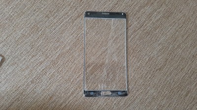 Geam Sticla Touch Original 100% Samsung Galaxy Note 4 N910 Alb Livrare gratuita! foto