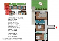 Apartament 3 Camere + Gradina Dimitrie Leonida - Berceni foto