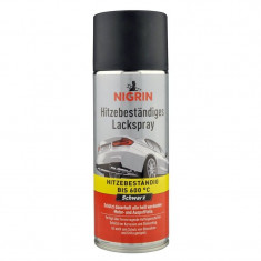 Nigrin Spray Vopsea Rezistent Termic Negru 600C 400ML foto