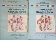 ITALIANA PENTRU PERSONALUL SANITAR - Presura-Calina, Pirvu (2 volume) foto