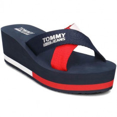 Slapi Femei Tommy Hilfiger Sporty Mid Beach EN0EN00068406 foto