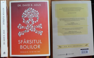 Dr. David B. Agus , Sfarsitul bolilor , Bestseller nr. 1 New York Times foto