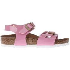 Sandale Copii Birkenstock Rio Kids BF Patent Cashmere Rose 1005892 foto