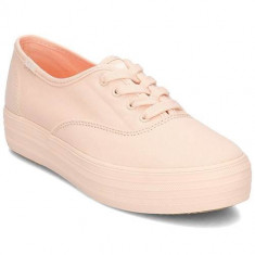 Tenisi Femei Keds Triple Mono Pale WF56548 foto