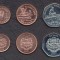 GUYANA █ SET COMPLET DE MONEDE █ 1, 5, 10 Dollars █ 2007-2008 █ UNC