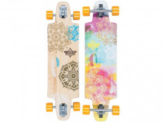 Longboard Dusters Mandala 36 Yellow foto