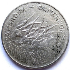 CAMEROUN , CAMERUN FRANCEZ , 100 FRANCS 1986 , ULTIMUL AN DE BATERE !!! foto