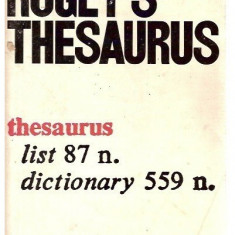 Roget's Thesaurus of english words and phrases