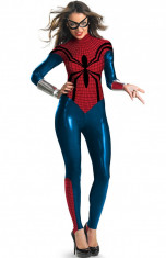 G316 Costum Halloween- salopeta Spiderman foto
