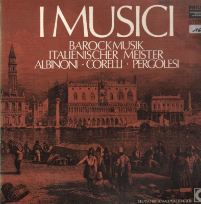 ALBINONI / CORELLI / PERGOLESI: Barockmusik Italienischer Meister ( vinil ) foto