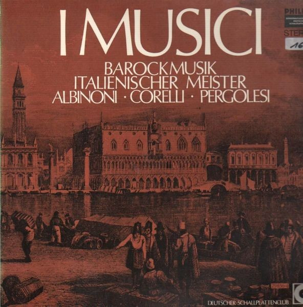 ALBINONI / CORELLI / PERGOLESI: Barockmusik Italienischer Meister ( vinil )