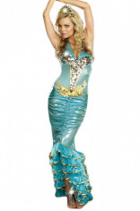 Q169 Costum Halloween sirena foto