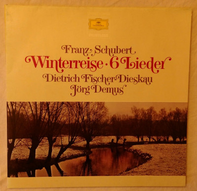 2LP Franz Schubert - Dietrich Fischer-Dieskau, J&amp;ouml;rg Demus &amp;lrm;&amp;ndash; Winterreise foto