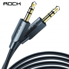 Cablu Jack 3.5mm Rock Premium Audio Blue foto