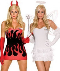 L10 Costum Halloween inger si demon foto