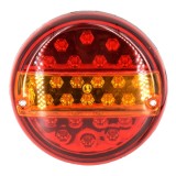 Lampa remorca rotunda cu LED-uri 14 X 34 12V, Universal, Oem
