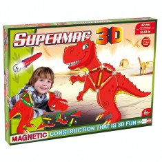 Jucarie T-Rex cu magnet Supermag 3D foto