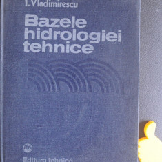 Bazele hidrologiei tehnice Vladimirescu