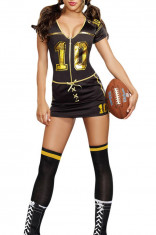 J493 Costum sexy Halloween, cu tematica sport - fotbal american foto