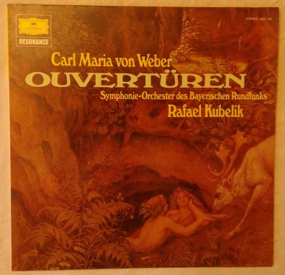 LP Carl Maria von Weber &amp;lrm;&amp;ndash; Overtures foto