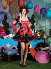 K165 Costum cu tematica Halloween - sexy queen foto