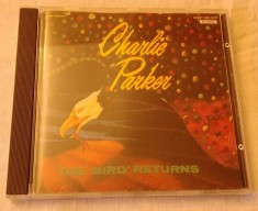 CD Charlie Parker &amp;lrm;&amp;ndash; The Bird Returns ( Japan edition) foto