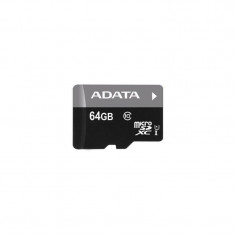 Card ADATA Premier microSDXC 64GB Clasa 10 UHS-I foto