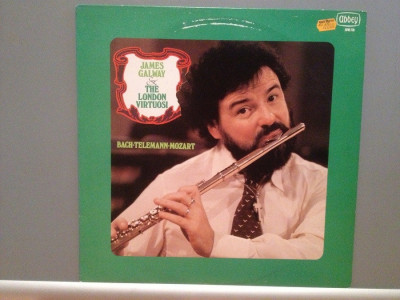 JAMES GALWAY &amp;amp; THE LONDON VIRTUOSI &amp;ndash; BACH/MOZART..(1974/ABBEY/UK) - VINIL/Ca NOU foto