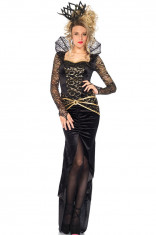 K499 Costum tematic Halloween - Deluxe Evil Queen foto