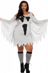 N542-18 Costum tematic fantoma Halloween foto