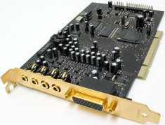 Vand placa de sunet Creative Sound Blaster X-FI 7.1 (SB0460) PCI foto
