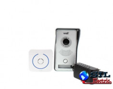 Interfon video WiFi Smartbell cu sonerie Well foto