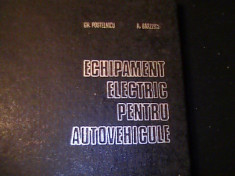 ECHIPAMENT ELECTRIC PENTRU AUTOVEHICULE-GH. POSTELNICU-A. BARZESCXU-483 PG A 4- foto