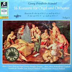 HANDEL : 16 Konzerte fur Orgel und Orchester ( vinil )