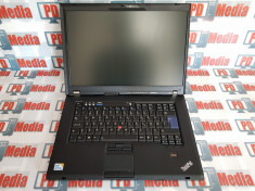 Laptop Procesor Core2Duo T7500 2.20 GHz 2 GB RAM 160 GB HDD 15.4&amp;quot; Lenovo T500 foto